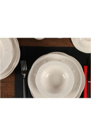 Service de table (24 pièces) - Crème