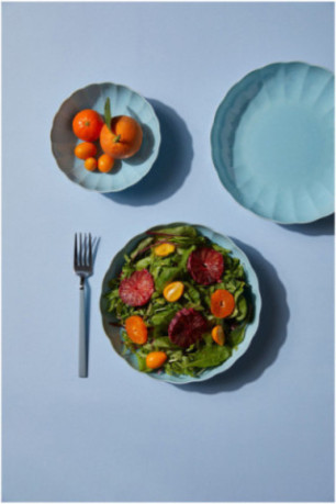 Service de table (18 pièces) - Bleu