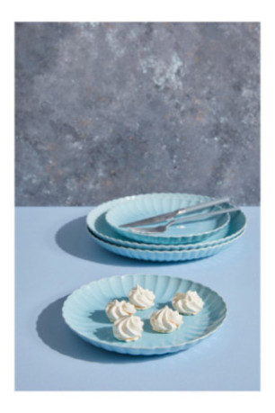 Service de table (18 pièces) - Bleu