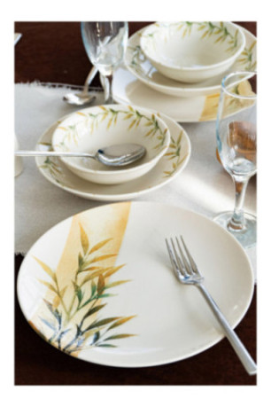 Service de table (18 pièces) - Multicolore