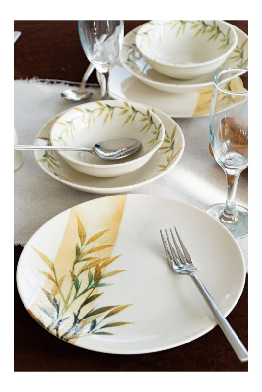 Service de table (18 pièces) - Multicolore
