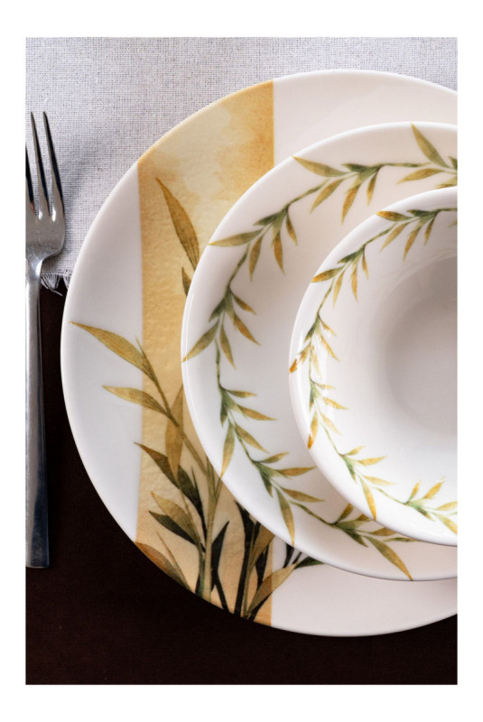 Service de table (18 pièces) - Multicolore