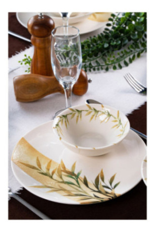 Service de table (18 pièces) - Multicolore