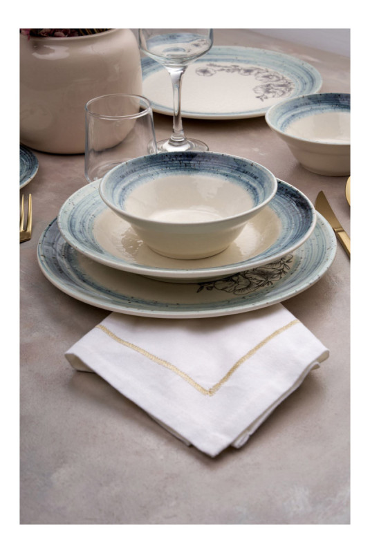Service de table (24 pièces) - Multicolore