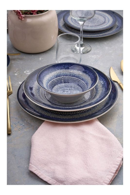 Service de table (24 pièces) - Multicolore