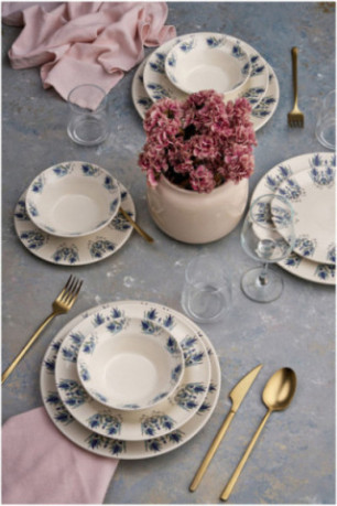 Service de table (24 pièces) - Multicolore