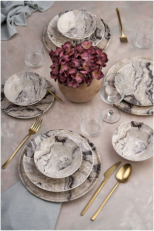 Service de table (24 pièces) - Multicolore