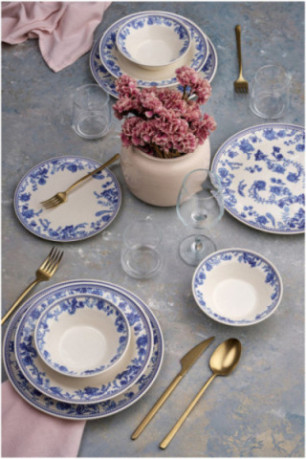 Service de table (24 pièces) - Multicolore