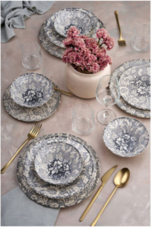 Service de table (24 pièces) - Multicolore
