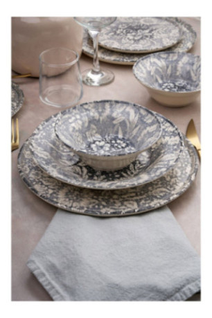 Service de table (24 pièces) - Multicolore
