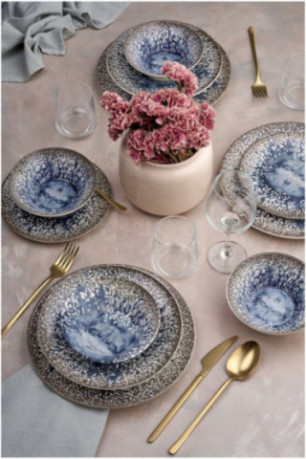 Service de table (24 pièces) - Multicolore