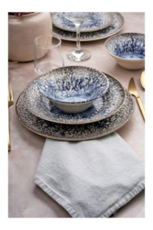 Service de table (24 pièces) - Multicolore