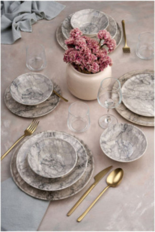 Service de table (24 pièces) - Multicolore