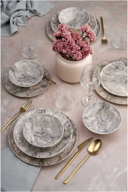 Service de table (24 pièces) - Multicolore