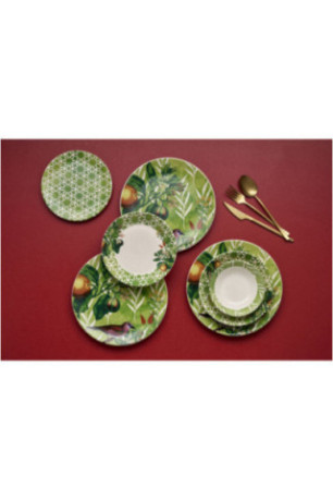 Service de table (24 pièces) - Vert