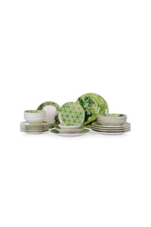 Service de table (24 pièces) - Vert