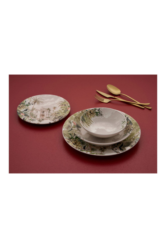 Service de table (24 pièces) - Multicolore