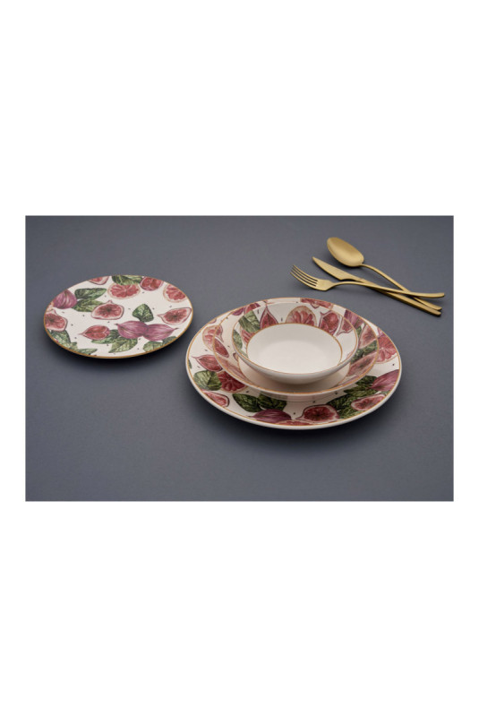 Service de table (24 pièces) - Multicolore