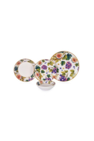 Service de table (24 pièces) - Multicolore