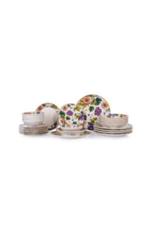 Service de table (24 pièces) - Multicolore