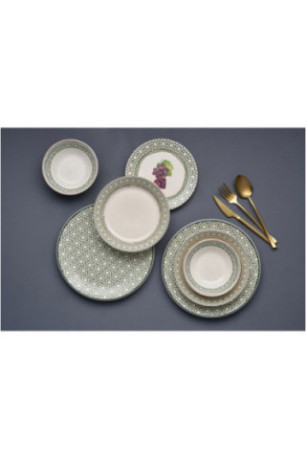 Service de table (24 pièces) - Multicolore