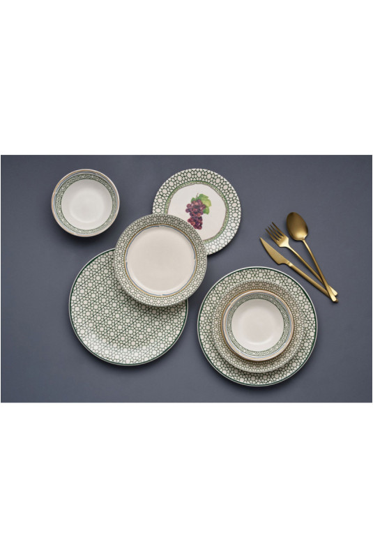 Service de table (24 pièces) - Multicolore