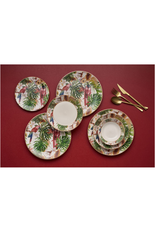 Service de table (24 pièces) - Multicolore