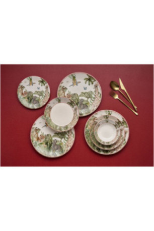 Service de table (24 pièces) - Multicolore