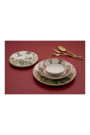 Service de table (24 pièces) - Multicolore