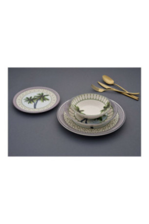 Service de table (24 pièces) - Multicolore
