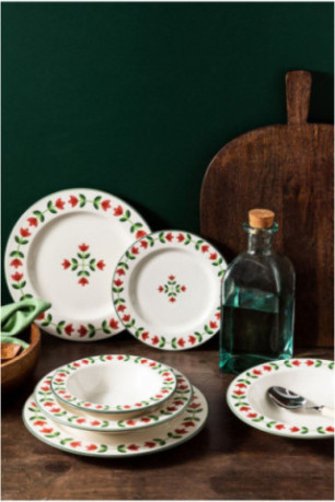 Service de table (24 pièces) - Multicolore