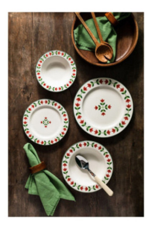 Service de table (24 pièces) - Multicolore