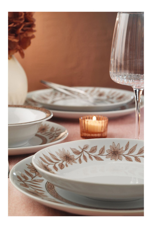Service de table (24 pièces) - Multicolore