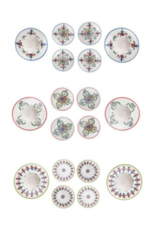 Service de table (24 pièces) - Multicolore