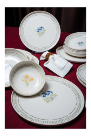 Service de table (18 pièces) - Multicolore