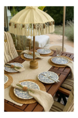 Service de table (24 pièces) - Bleu foncé
