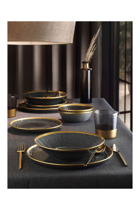 Service de table (24 pièces) - Anthracite Or