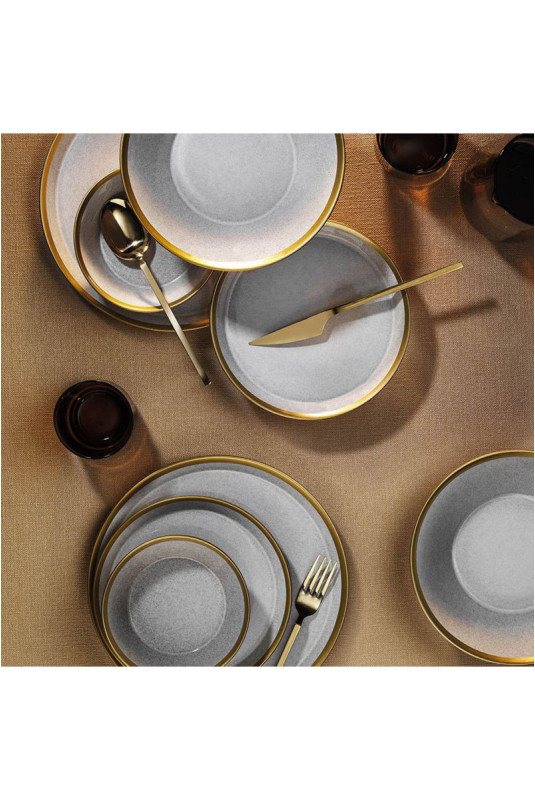 Service de table (24 pièces) - Or gris