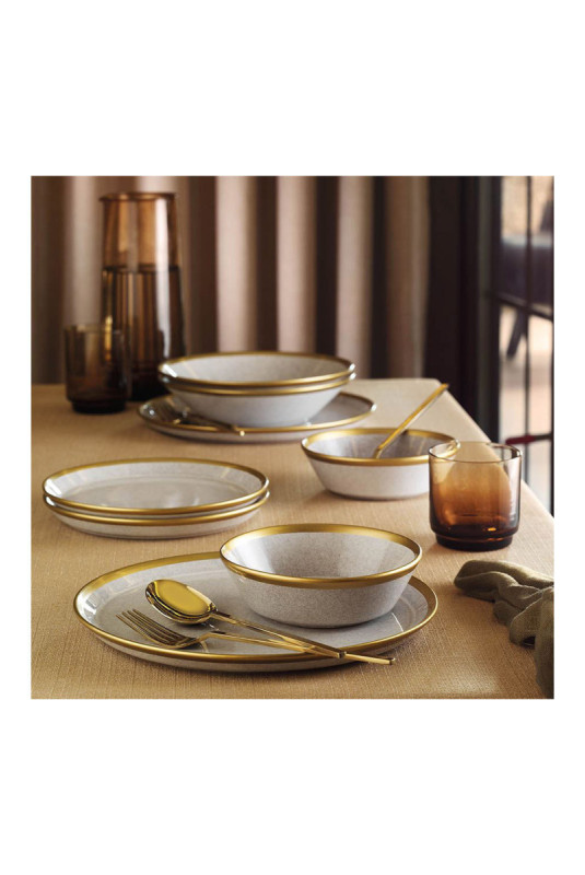 Service de table (24 pièces) - Or gris
