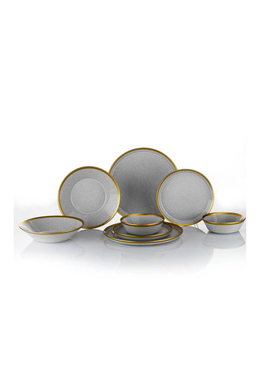 Service de table (24 pièces) - Or gris