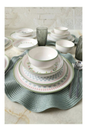 Service de table (24 pièces) - Blanc