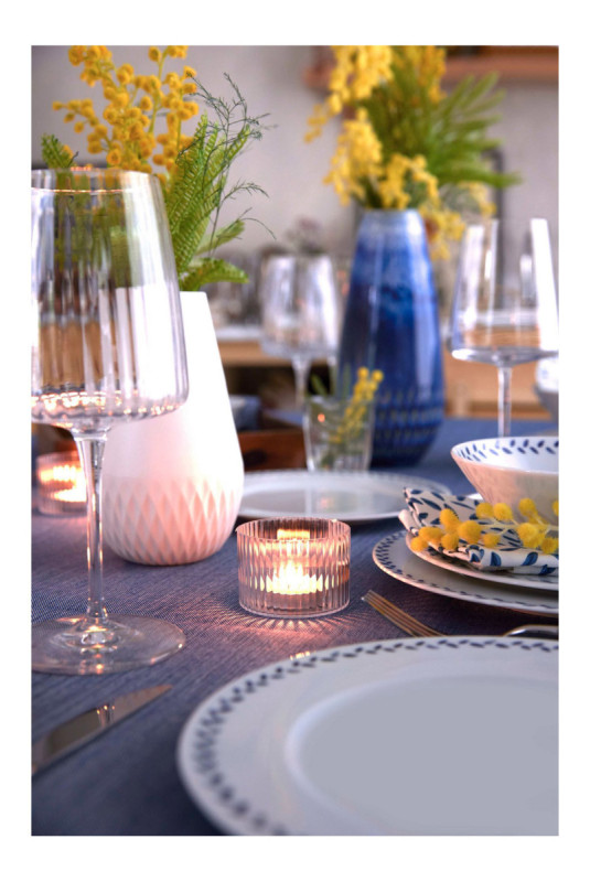 Service de table (24 pièces) - Bleu