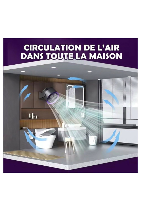 Ventilateur multifonctionnel portable I NEED ME ONE