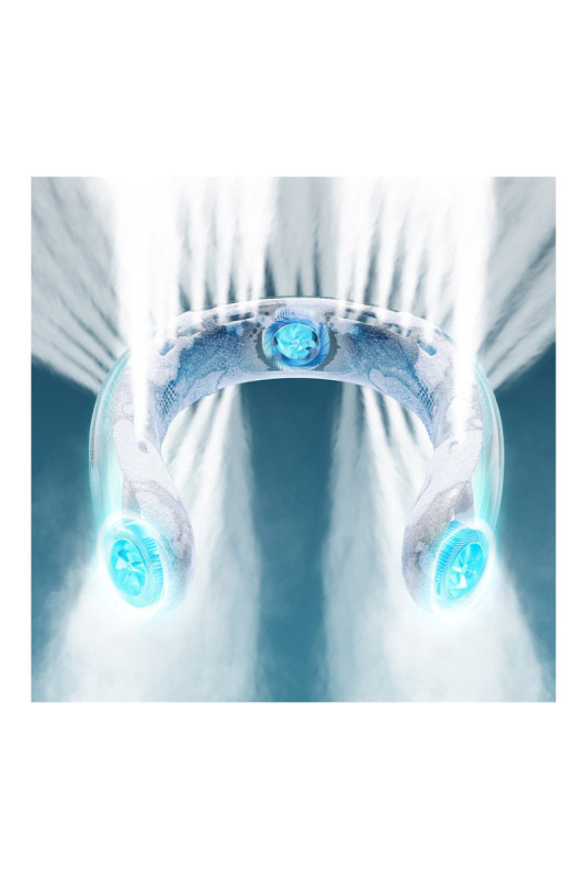 Ventilateur portable FN9 bleu marine