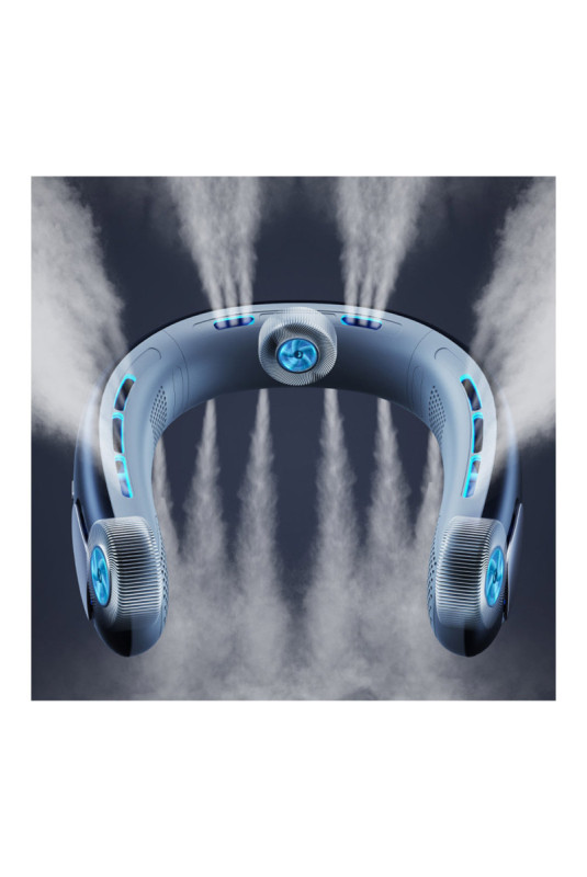 Ventilateur portable FN9 bleu marine