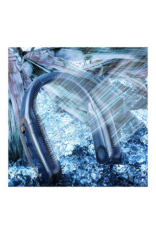 Ventilateur de cou portable FN11 Bleu marine