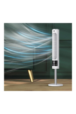 Ventilateur colonne portable FN14 blanc