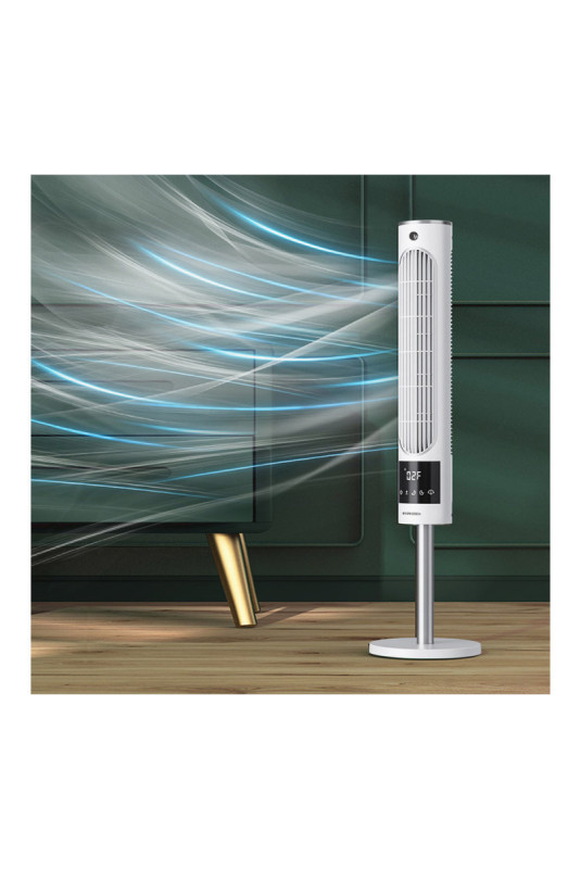 Ventilateur colonne portable FN14 blanc