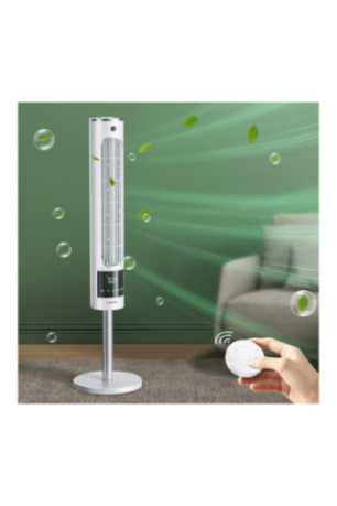 Ventilateur colonne portable FN14 blanc