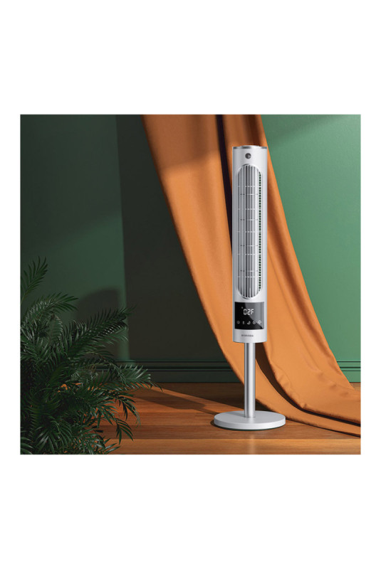 Ventilateur colonne portable FN14 blanc